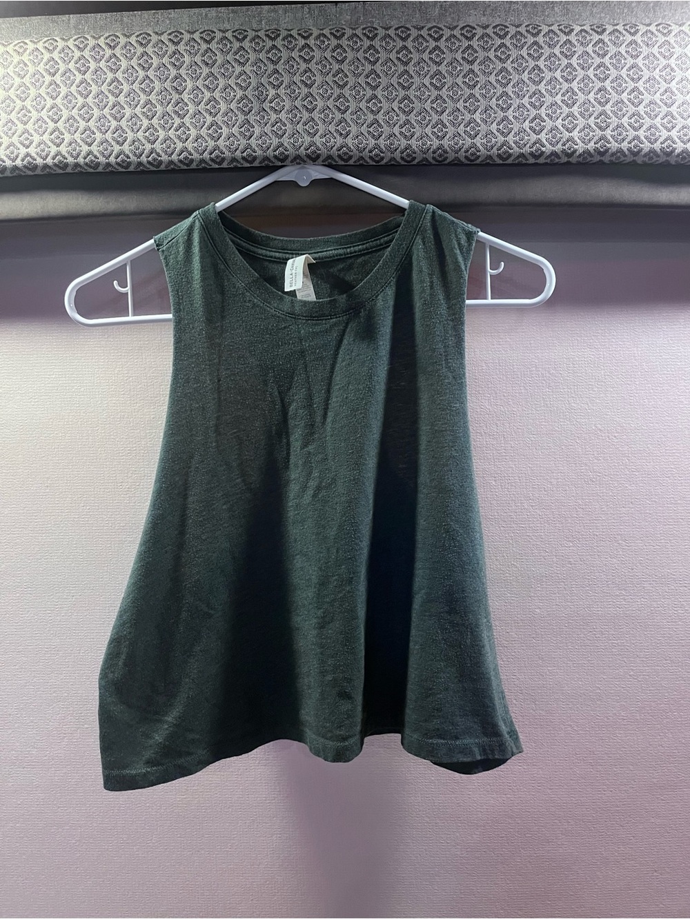 Sleeveless Swing Tank Top - army Green